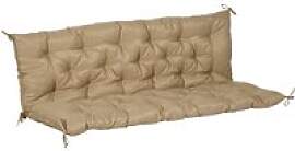 Outsunny Bankauflage khaki Schaumstoff B/H/L: ca.