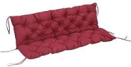 Outsunny Bankauflage rot Polyester B/H/L: ca.