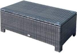 Outsunny Beistelltisch braun Metall B/H/L: ca.