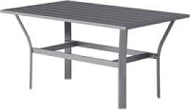 Outsunny Beistelltisch dunkelgrau Metall B/H/L: