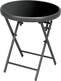 Outsunny Beistelltisch klappbar, Klapptisch aus