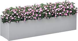 Outsunny Blumenkasten Pflanzkübel, Kräuterkübel 