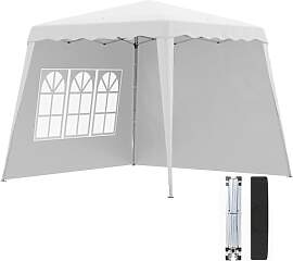 Outsunny Faltpavillon 2,4 x 2,4m Pavillon mit