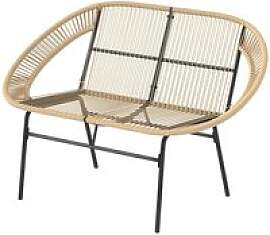 Outsunny Gartenbank khaki Polyethylen B/H/L: ca.