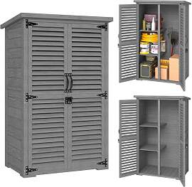 Outsunny Gartenschrank, Schuppen für Werkzeuge