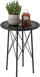 Outsunny Gartentisch Ø40 x 50cm, Wetterfest