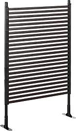 Outsunny Gartenzaun Zaun aus Metall 93 x 150 cm