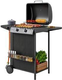 Outsunny Gasgrill Stahl B/H/L: ca. 54x96x107 cm