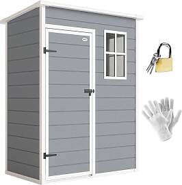Outsunny Gerätehaus Kunststoff 1,14m² 151 x 92 x 