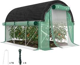 Outsunny Gewächshaus 3 x 2 x 2 m