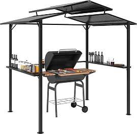 Outsunny Grillpavillon 250 x 160 x 250 cm