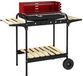 Outsunny Holzkohlegrill Metall B/H/L: ca.