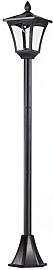 Outsunny LED Solar Gartenlaterne, Gartenlampe aus
