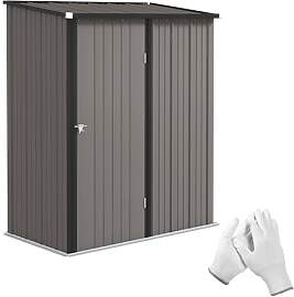 Outsunny Metall Gerätehaus 1,34m² 161,5 x 94,5 x 