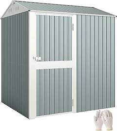Outsunny Metall Gerätehaus 3,5 m², Hoher