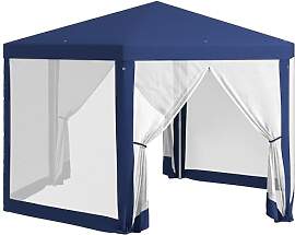 Outsunny Pavillon 4x3m Sechseckig Wasserabweisend