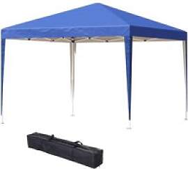Outsunny Pavillon blau Polyester B/H/L: ca.