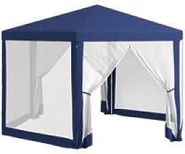 Outsunny Pavillon blau Polyester B/H/L: ca.