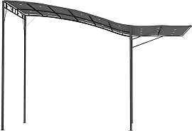 Outsunny Pergola Pavillon 3x2,5m Stahl