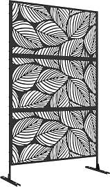 Outsunny Raumteiler 3-teilig 122 x 198 cm