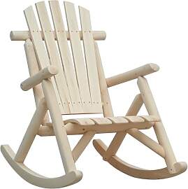 Outsunny Schaukelstuhl Schwingsessel Schaukel