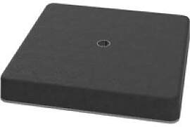 Outsunny Schirmgewichte schwarz Polyester B/H/L:
