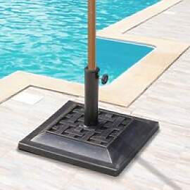 Outsunny Schirmständer bronze Polyester B/H/T: