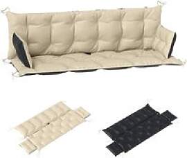 Outsunny Sitzkissen-Set beige Polyester B/H/L: ca. 