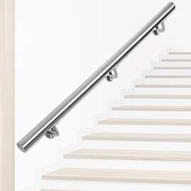 OUUTMEE Handlauf Edelstahl für Treppen 200cm