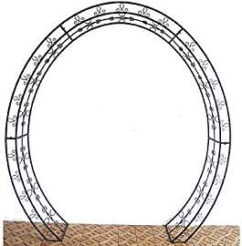Oval Rosenbogen aus Metall
