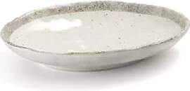 Ovale Schale aus Melamin Lacor Earth 22,5x16,4x4 cm