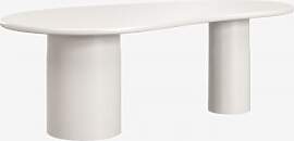 Ovaler Esstisch 220x115 Cm Aus Mdf Billie Gardenia 