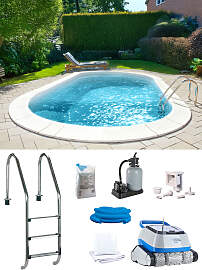 Ovalpool MY POOL BWT "POWER, BxLxH: