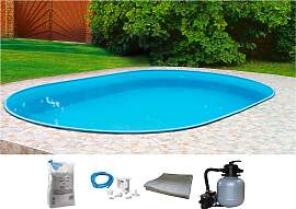 Ovalpool MY POOL BWT "PREMIUM", weiß,