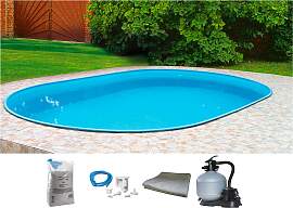 Ovalpool MY POOL BWT "PREMIUM", weiß,