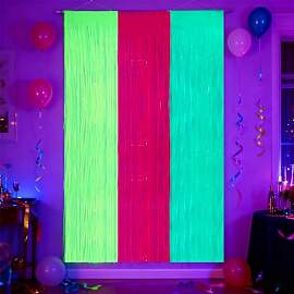 Ovanda Faschingsdeko Luftschlangen, 1x2m Karneval