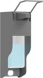 OVAS HOO Desinfektionsspender Wand Aluminium