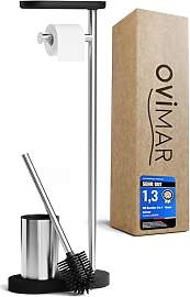 ovimar 3-in-1 Stand WC-Garnitur Lagemade in Silber 