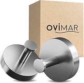 ovimar Handtuchhaken 2er Set Hirstholm zum Bohren