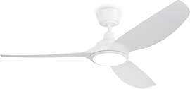 Ovlaim 132 cm Smarter weißer Deckenventilator mit 