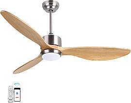 Ovlaim 132cm Massivholz Deckenventilatoren mit