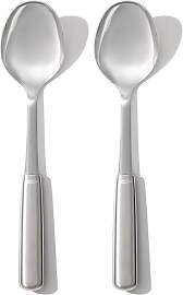 OXO Steel Kochlöffel aus Edelstahl (Packung mit 2)