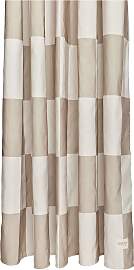 OYOY Chess Duschvorhang 180x180 cm Clay-offwhite
