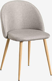 Pack Aus 4 Gepolsterten Esszimmerstühlen Aus