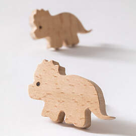 Pack Mit 2 Griffen Aus Buchenholz Seras Kids Braun 