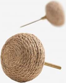 Pack Mit 2 Griffen Aus Jute Arteia Jute - Sklum