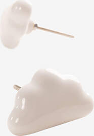 Pack Mit 2 Keramikgriffen Nube Kids Weiss - Sklum