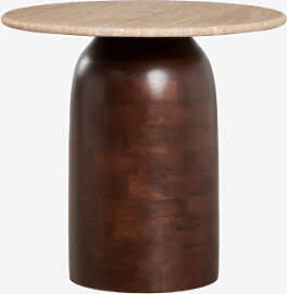 Pack Mit 2 Runden Nachttischen Ø40 Cm Alliser