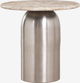 Pack Mit 2 Runden Nachttischen Ø40 Cm Alliser