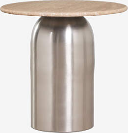 Pack Mit 2 Runden Nachttischen Ø40 Cm Alliser